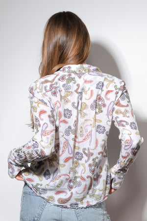 
                  
                    Load image into Gallery viewer, Paisley Classic Gauze Shirt
                  
                