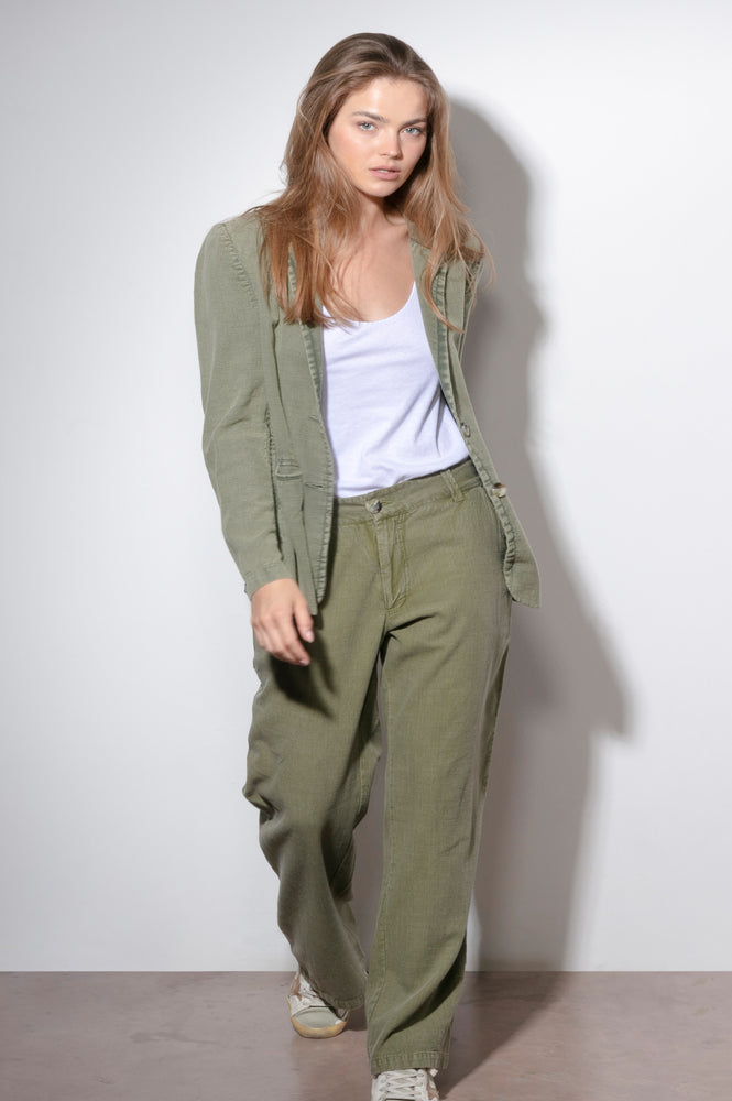 
                  
                    Load image into Gallery viewer, Olive Oversized His Fit Chinos
                  
                