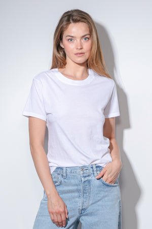 
                  
                    Load image into Gallery viewer, White Jane Tee
                  
                