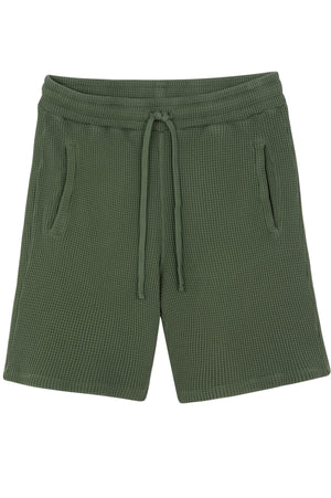 
                  
                    Load image into Gallery viewer, Olive  Waffle Men&amp;#39;s Short
                  
                