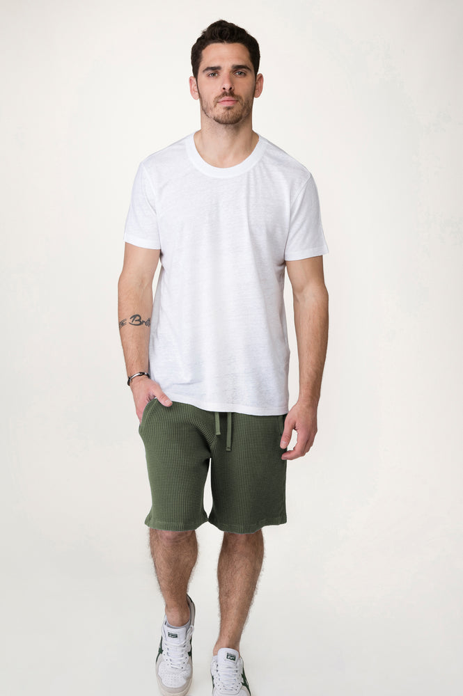 
                  
                    Load image into Gallery viewer, Olive  Waffle Men&amp;#39;s Short
                  
                