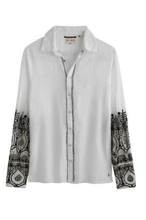 
                  
                    Load image into Gallery viewer, White Victorian  Embroidered Blouse
                  
                