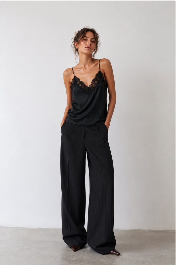 Black Silk Camisole