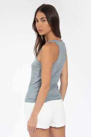 
                  
                    Load image into Gallery viewer, Melange grandpa&amp;#39;s linen tank
                  
                