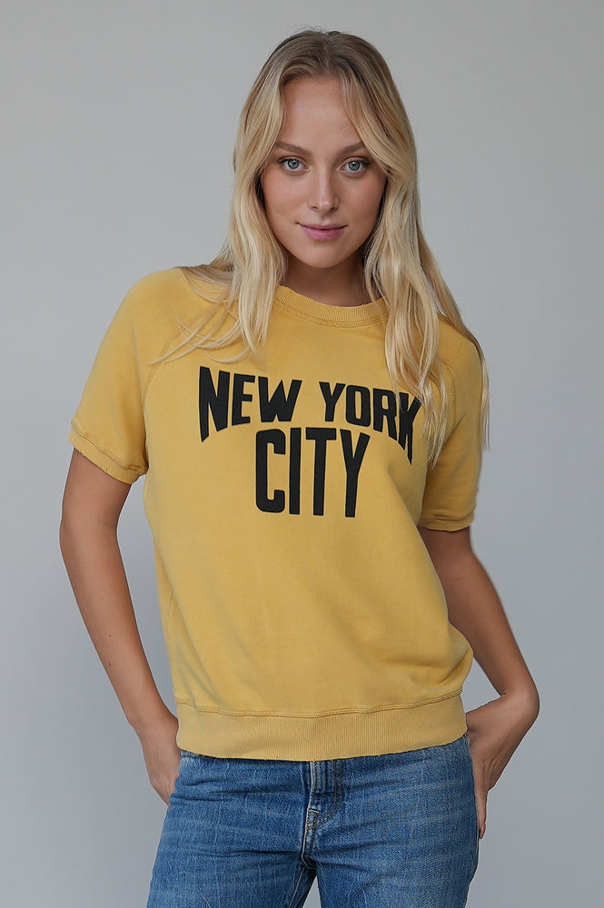 New York Soft Short Sweatshirt