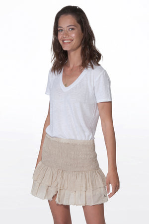 
                  
                    Load image into Gallery viewer, Hummus Gauze layered skirt
                  
                