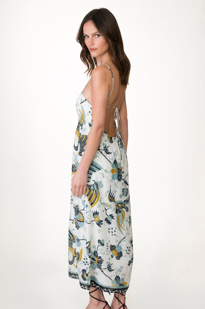 
                  
                    Load image into Gallery viewer, Open Back Printed Dress
                  
                