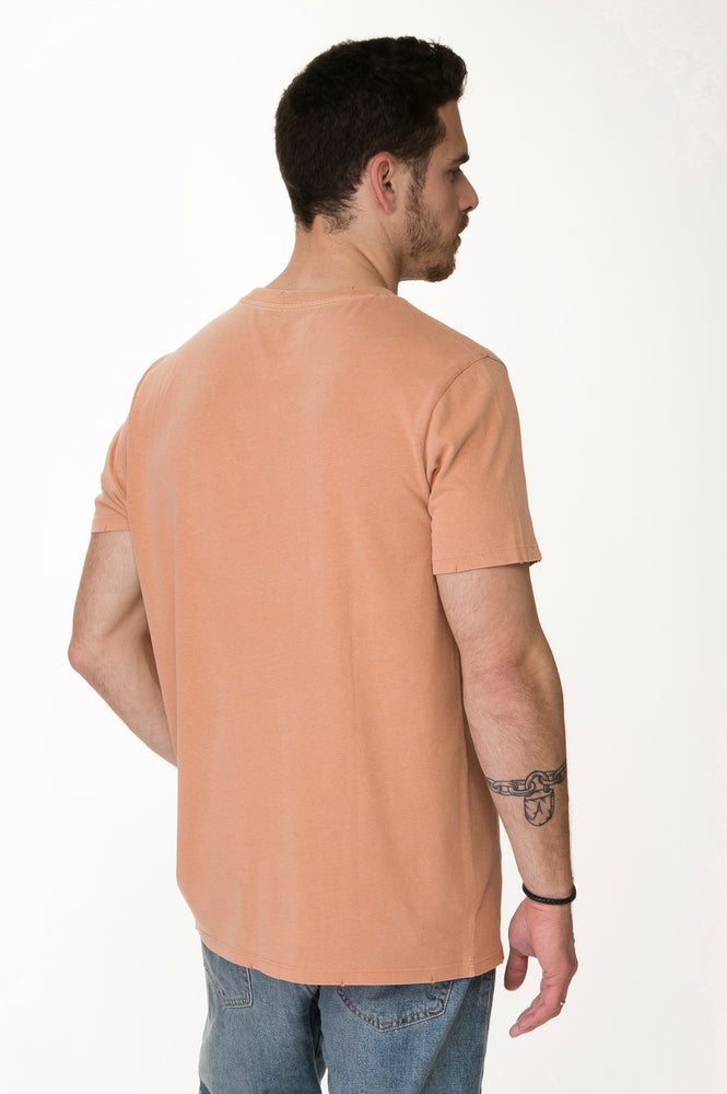 
                  
                    Load image into Gallery viewer, Orange Men&amp;#39;s Washed Crew Tee
                  
                