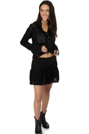 
                  
                    Load image into Gallery viewer, Black Lace Skirt
                  
                